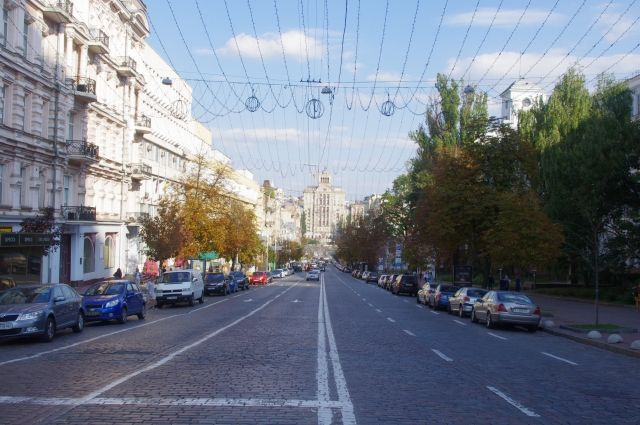 В Киеве хотят переименовать улицу Российскую