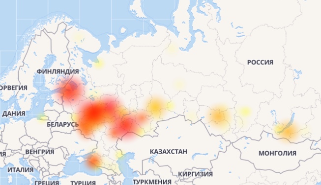 У Мегафона проблемы со связью