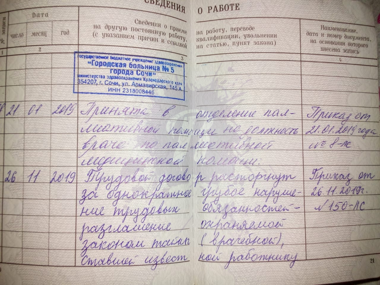 Отделение – для брошенных, увольнение – для стукачей. Немного о порядках в простой сочинской больнице