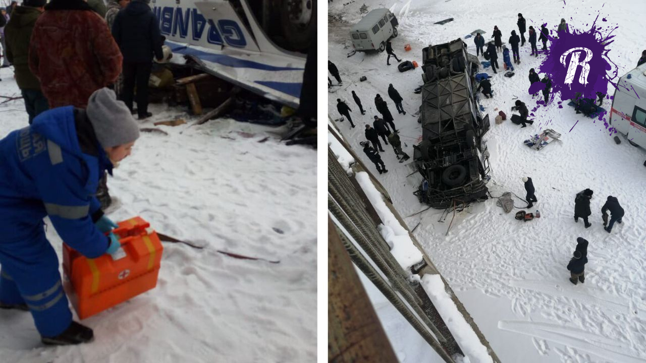 В Забайкалье перевернулся пассажирский автобус, ехавший из Сретенска в Читу