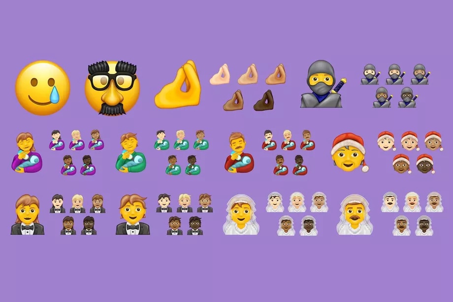 Гендерно-нейтральный Санта и мужчина в фате: Unicode представил 117 новых эмодзи