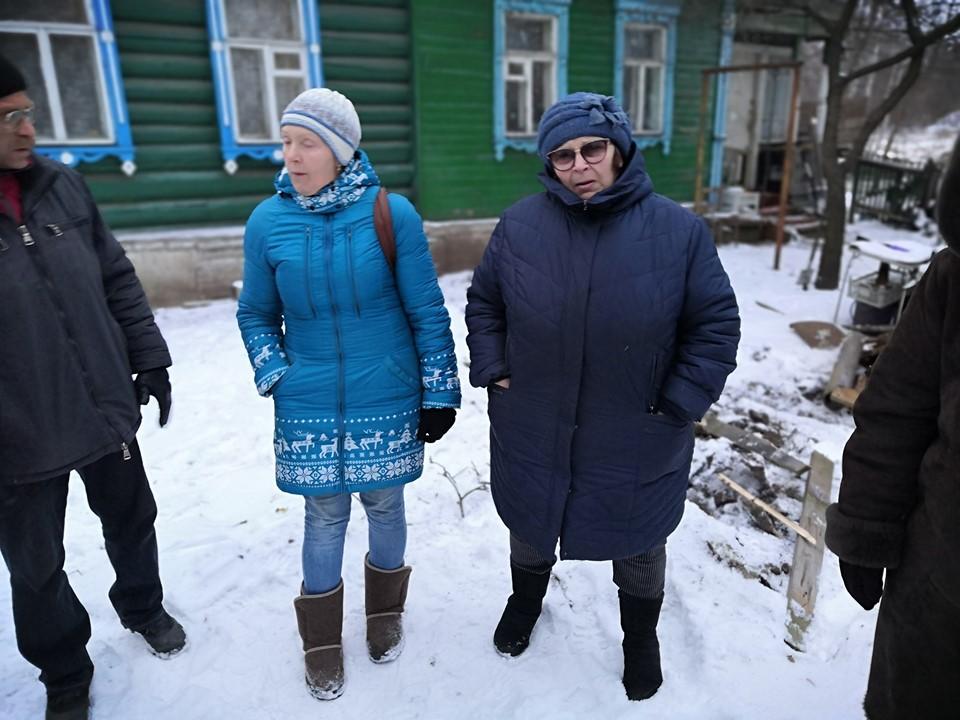 В элитном районе Москвы сносят жилой дом вместе с проживающей в нем пенсионеркой