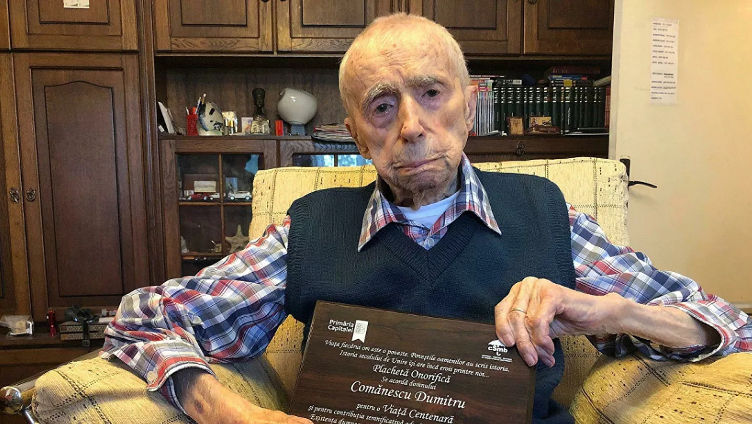 Старейший мужчина планеты рассказал, как ему удалось дожить до 111 лет