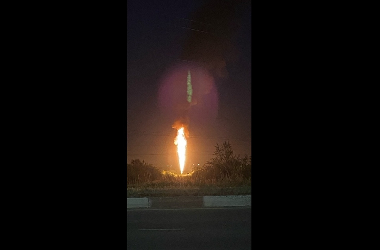 Под Самарой взорвался газопровод