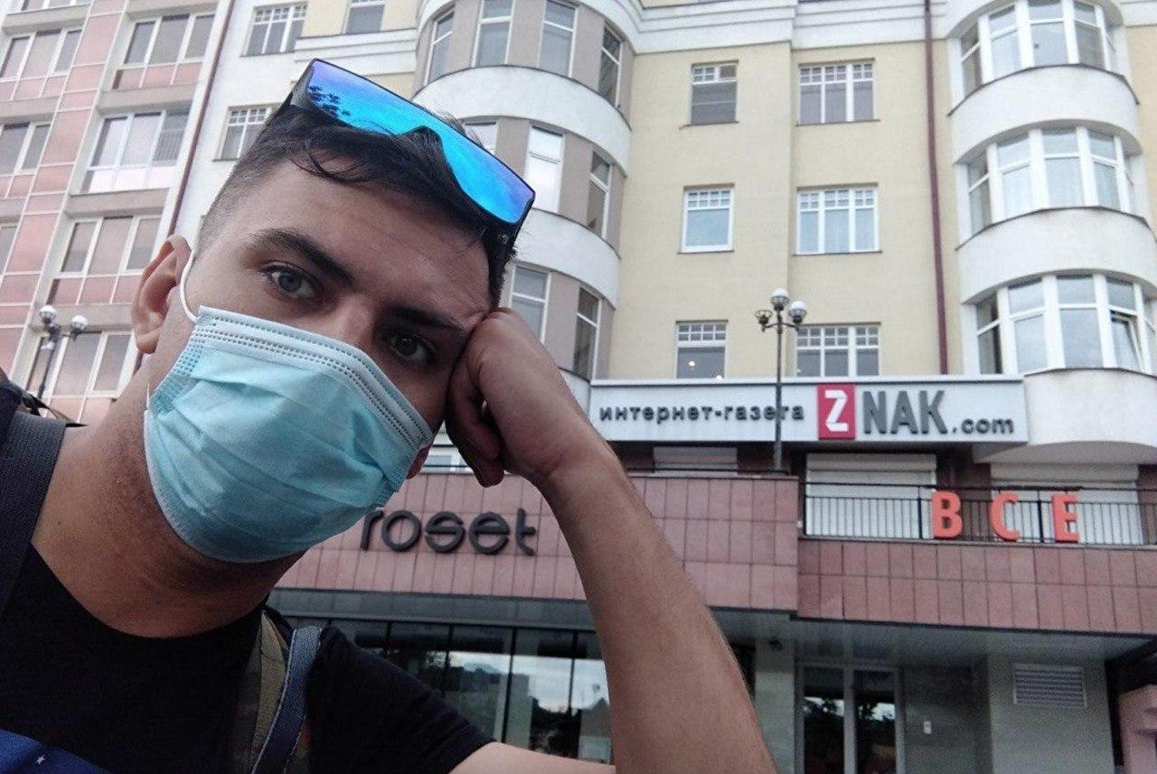 В Минске пропал корреспондент Znak.com