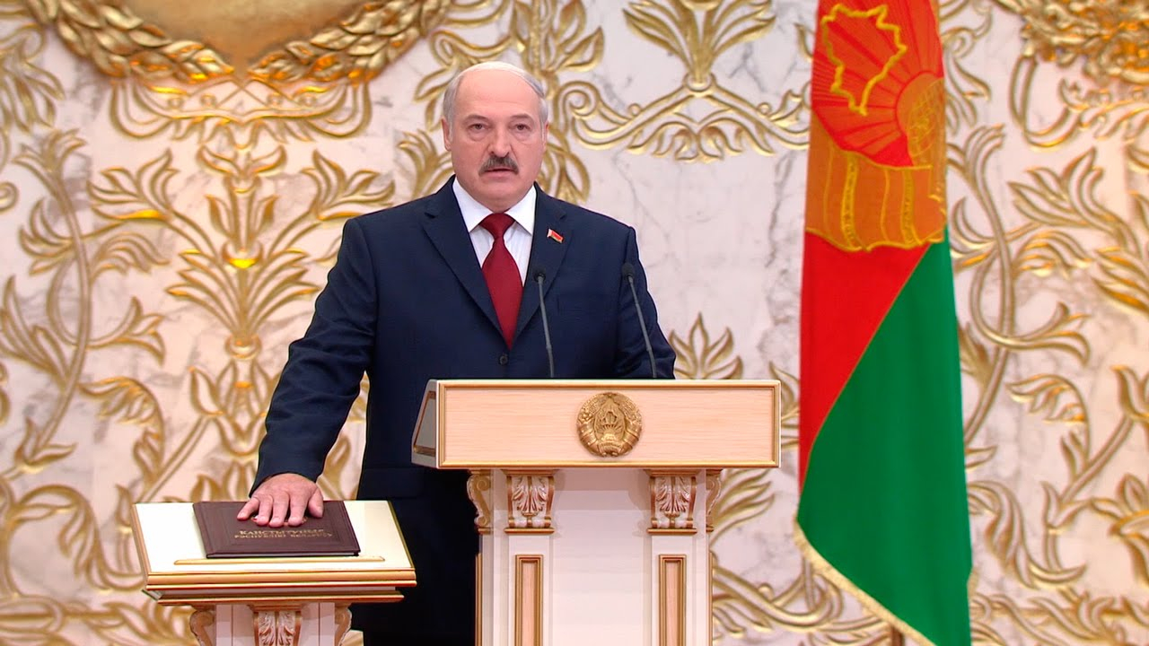 Лукашенко тайно прошел инаугурацию в Дворце Независимости