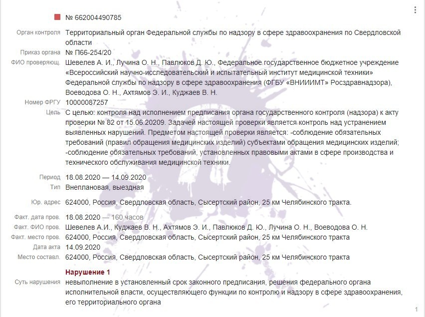 Дочка «Ростеха» не смогла выполнить госконтракты на поставку аппаратов ИВЛ на 1,5 млрд рублей