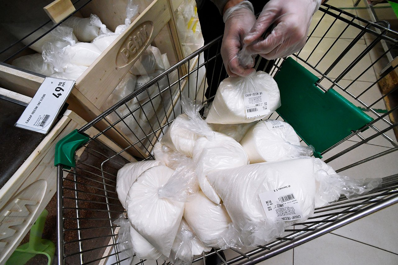 В России снизилось производство продуктов питания после заморозки цен
