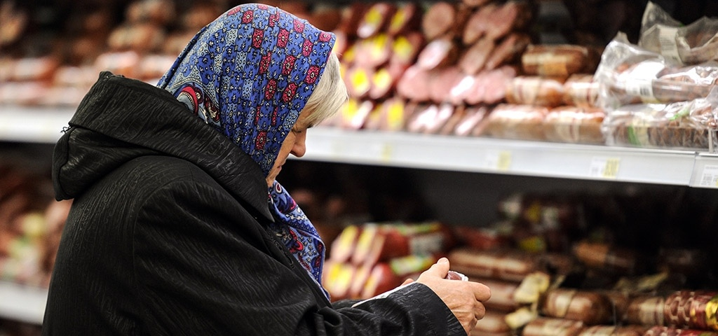 Рост цен на продукты в январе  стал рекордным за пять лет