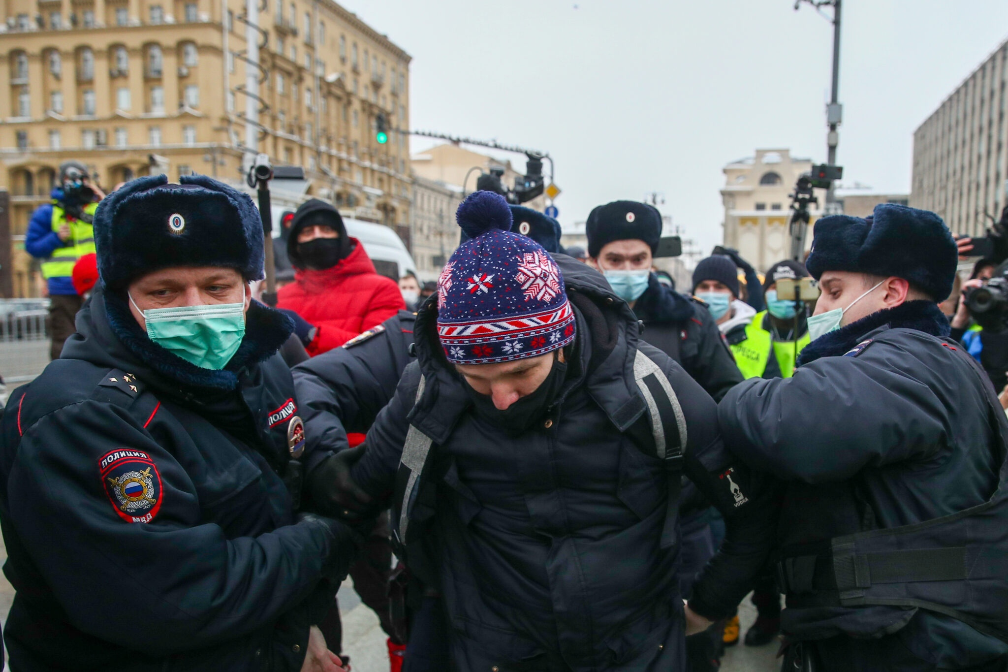 Протестные акции принесли бюджету России более 8 миллионов рублей