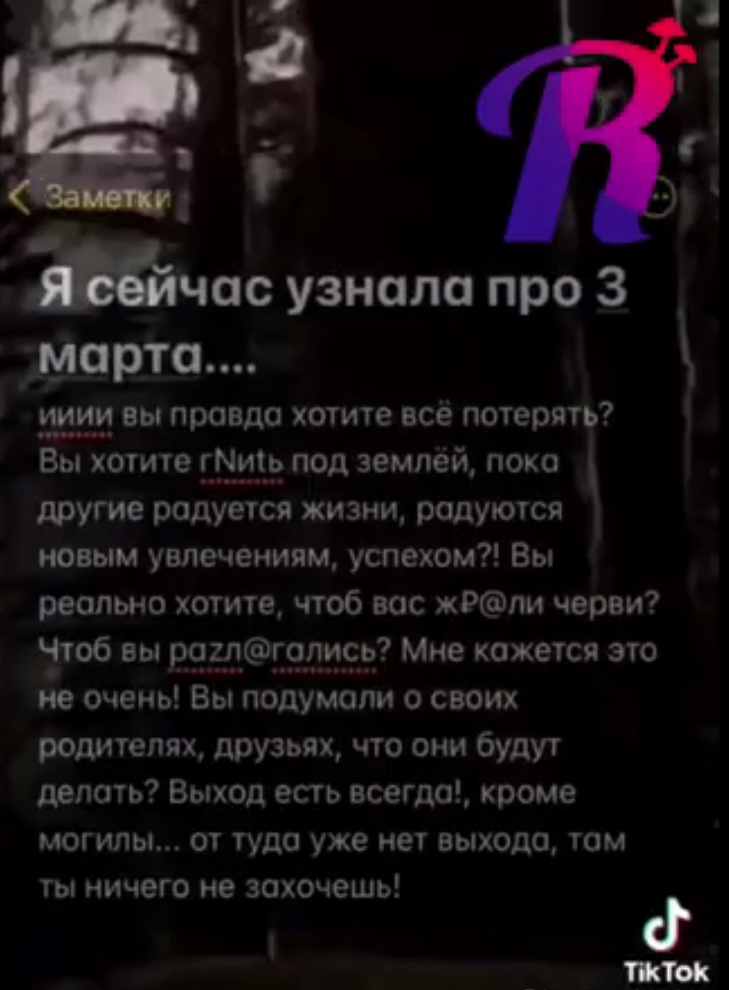СК проверит массовые призывы к самоубийству в Тиктоке