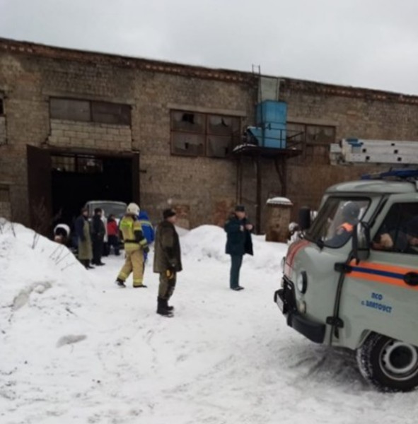 В Злаутоусте на заводе произошел взрыв