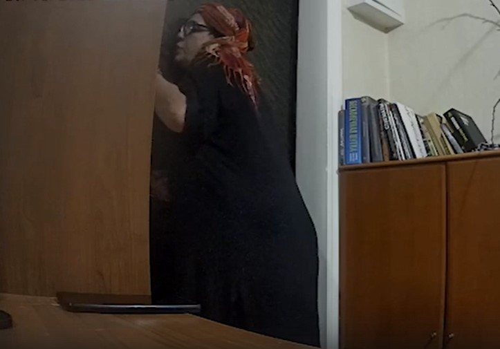 Видео захвата чеченскими и дагестанскими силовиками квартиры, где находилась Халимат Тарамова