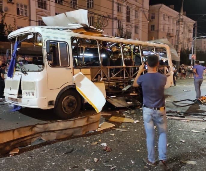 По факту взрыва автобуса в Воронеже возбуждено уголовное дело