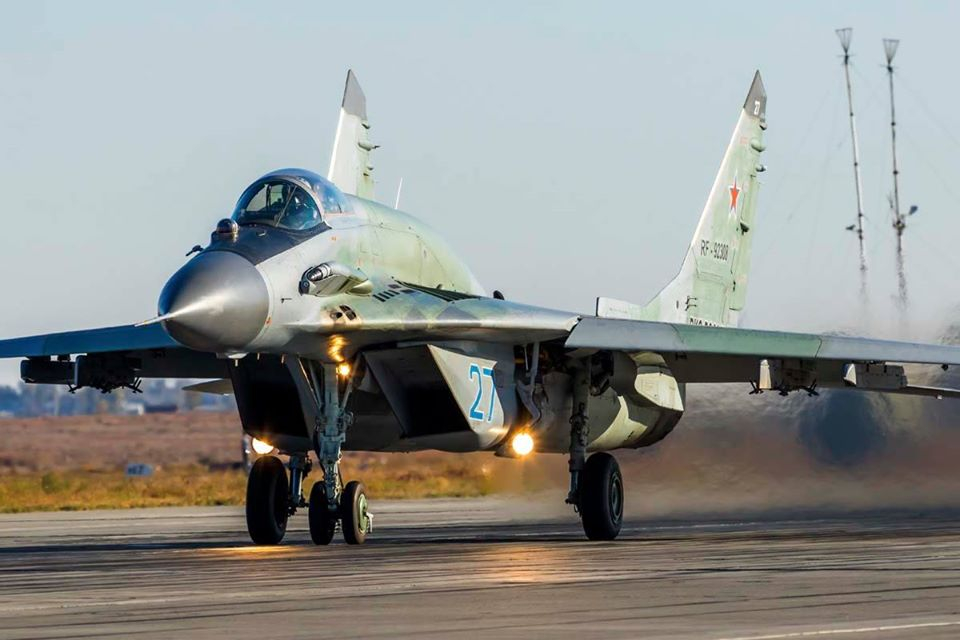 Под Астаханью упал самолет МиГ-29 СМТ