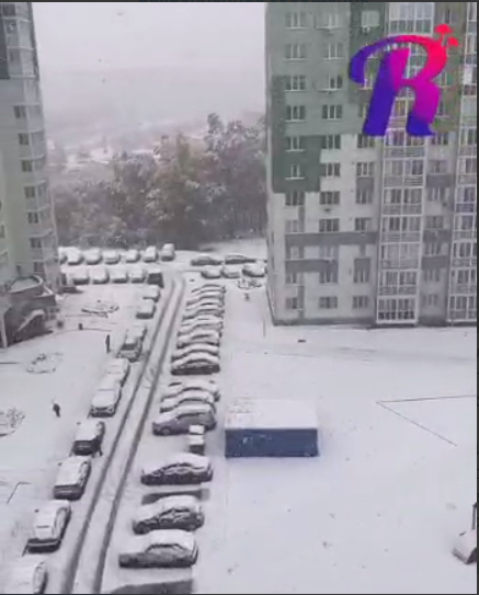 В Кемерово выпал первый снег