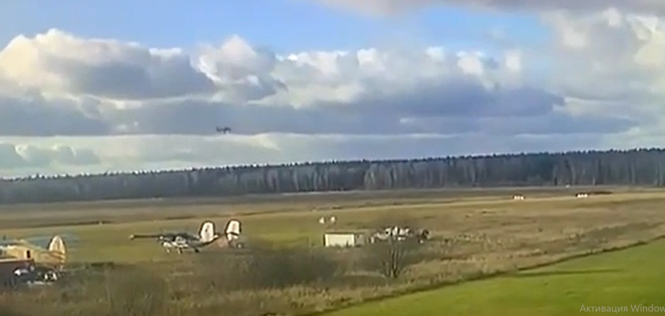 СК показал кадры крушения самолета в Подмосковье