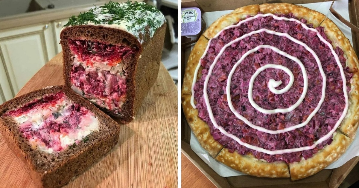 Необычная селедка под шубой стала новым трендом