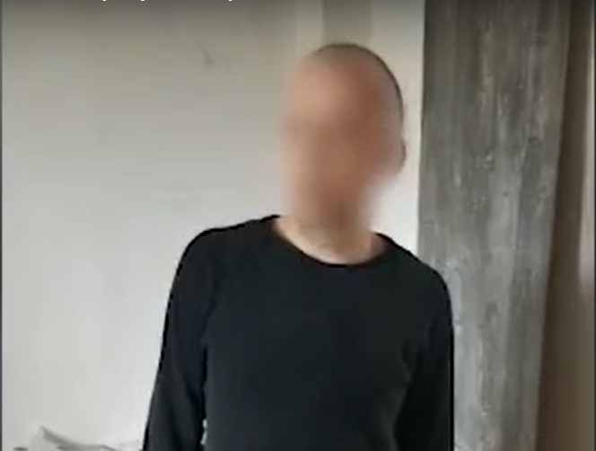 ФСБ показала кадры допроса задержанного в Ростовской области сторонника  «М.К.У»
