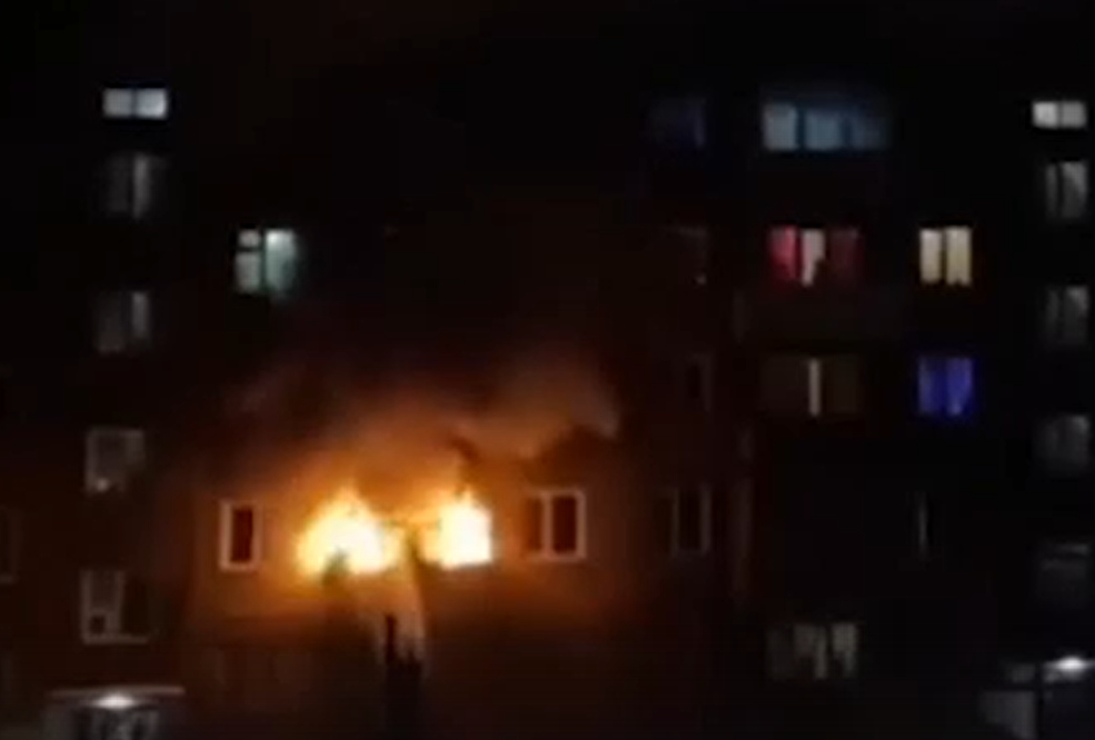 В Красноярске из-за новогоднего фейерверка сгорела квартира