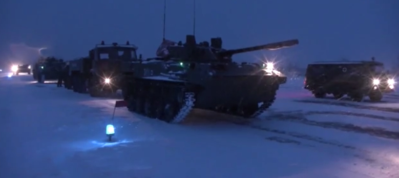 Российские военные вошли в Алматы