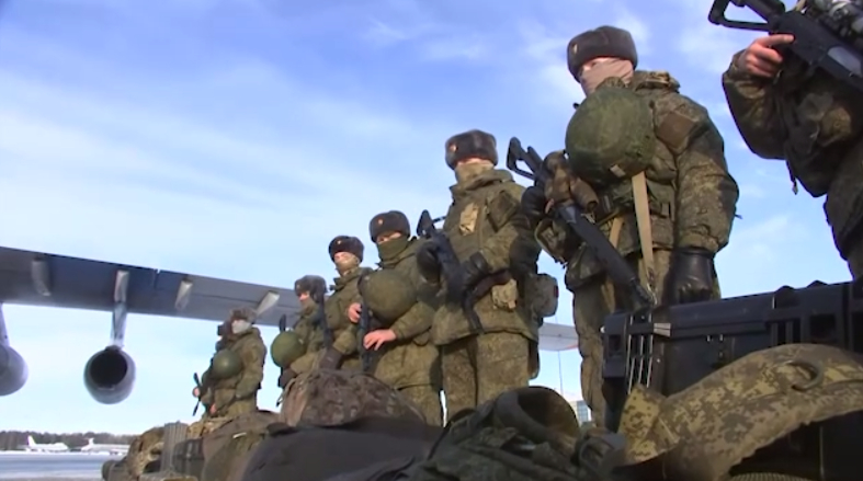 Российских военных не привлекают к оперативно-боевым мероприятиям в Казахстане
