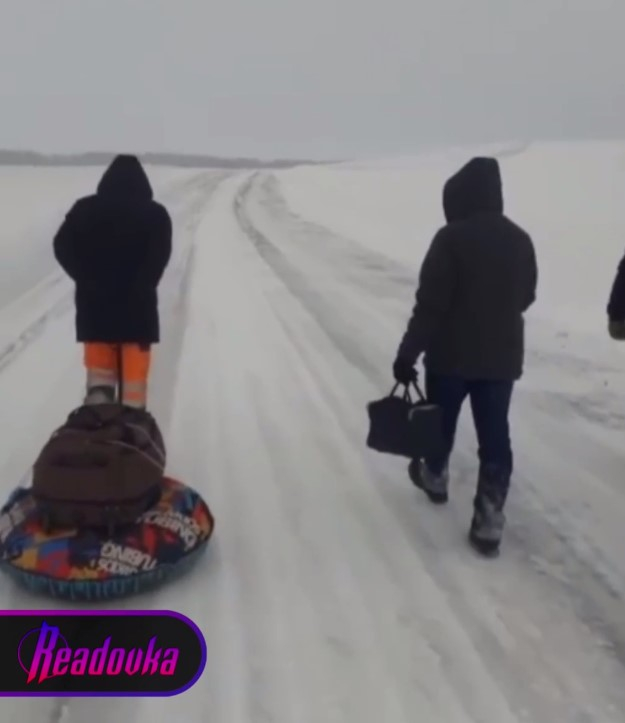 В Башкирии жители деревни вынуждены проходить 12 км пешком, чтобы уехать на вахту