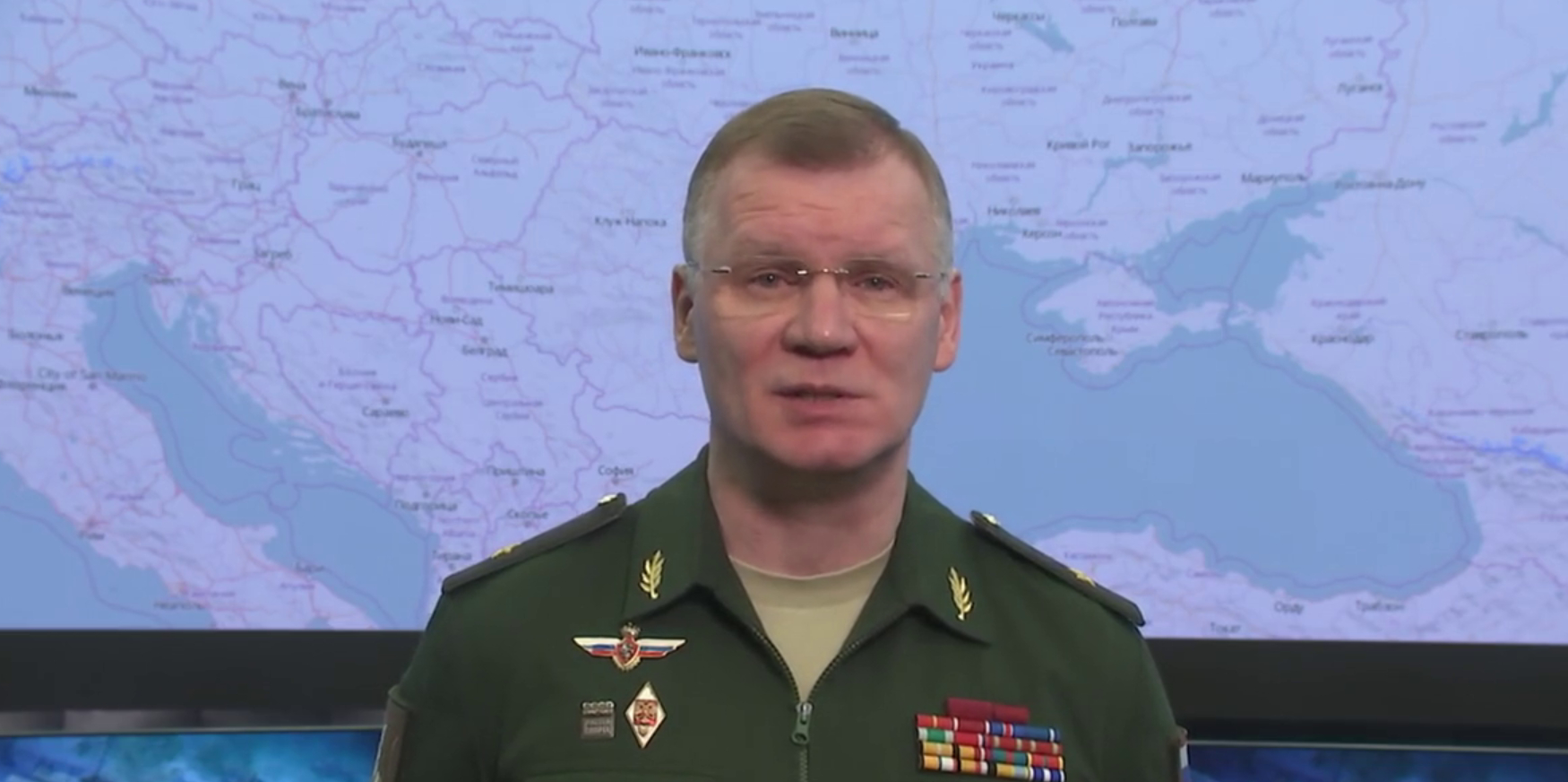 Минобороны провело очередной брифинг по ситуации на Донбассе