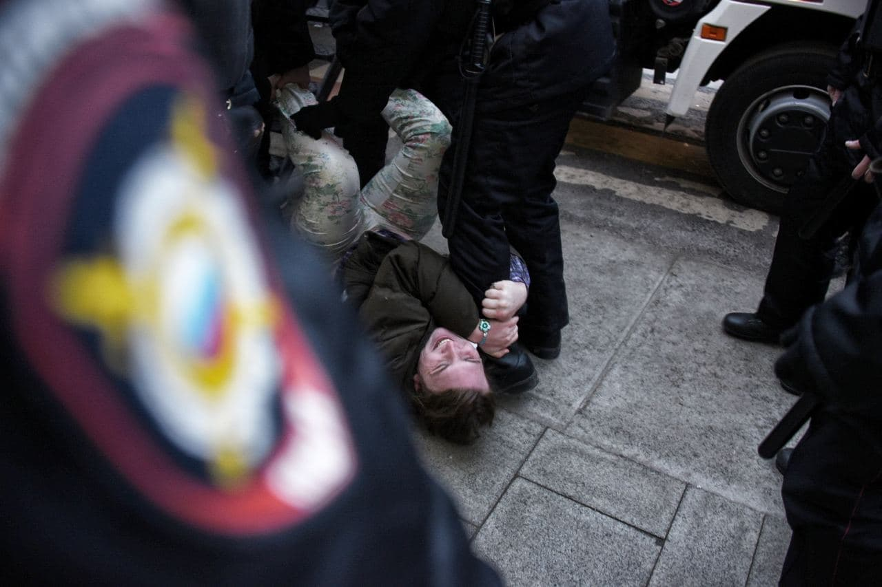 В России продолжаются акции протеста против спецоперации на Украине