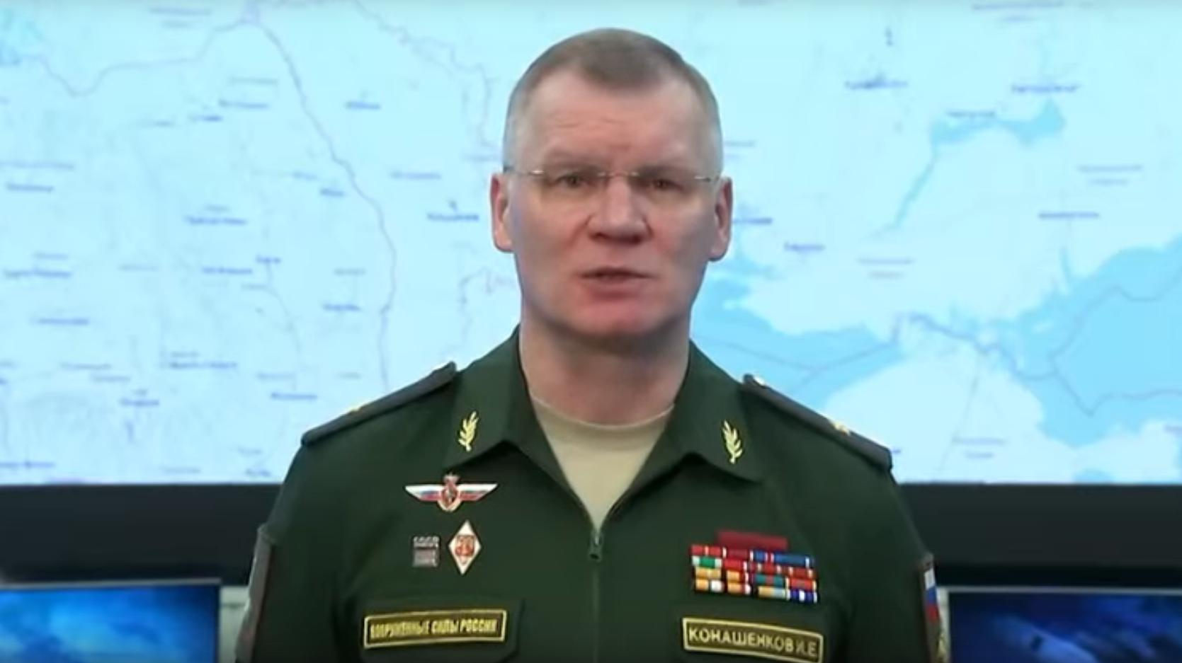 Минобороны РФ провело утренний брифинг по ситуации на Донбассе
