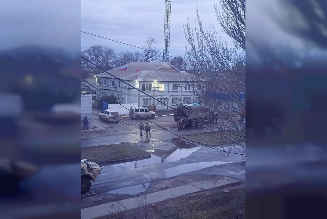 В ходе специальной военной операции был взят под контроль город Каменка-Днепровская