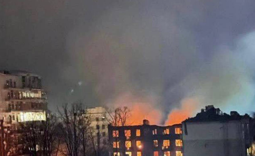 Ракетным обстрелом был уничтожен штаб добровольцев из «территориальной обороны»