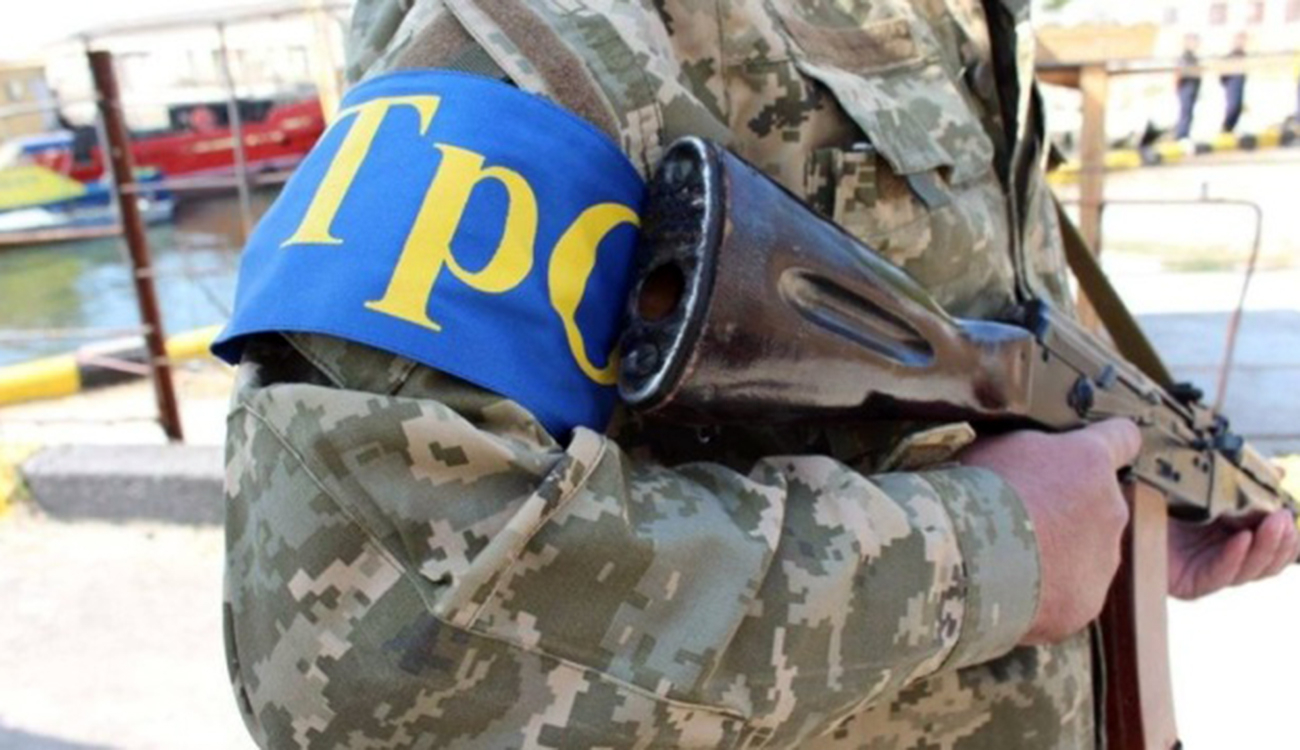 Бойцы украинской терробороны сеют панику среди мирных жителей 