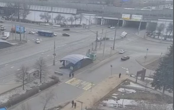 В Москве перевернулся автозак с задержанными, вышедшими на митинг против военной операции на Украине