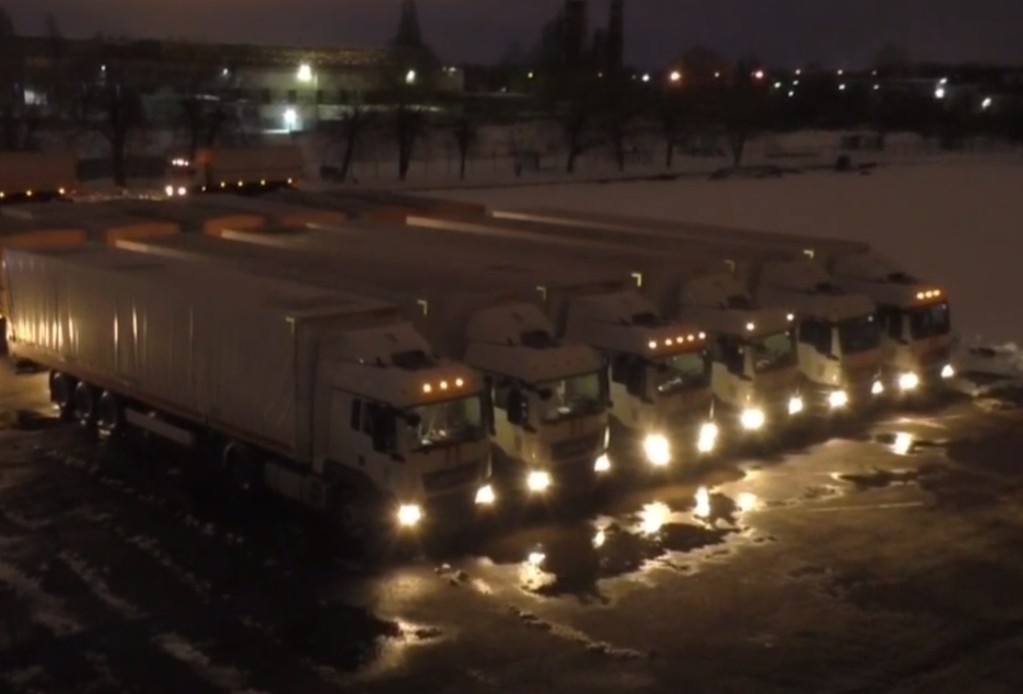 Россия доставила на Украину и в Донбасс около 430 тонн гуманитарной помощи