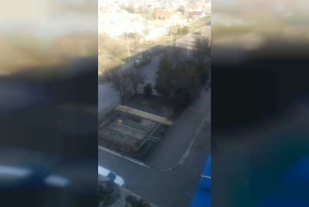 Город Скадовск был без боя взят российскими военными