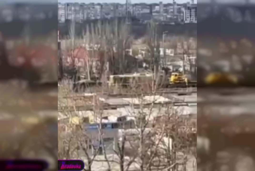 Российские железнодорожные составы приехали в Херсон