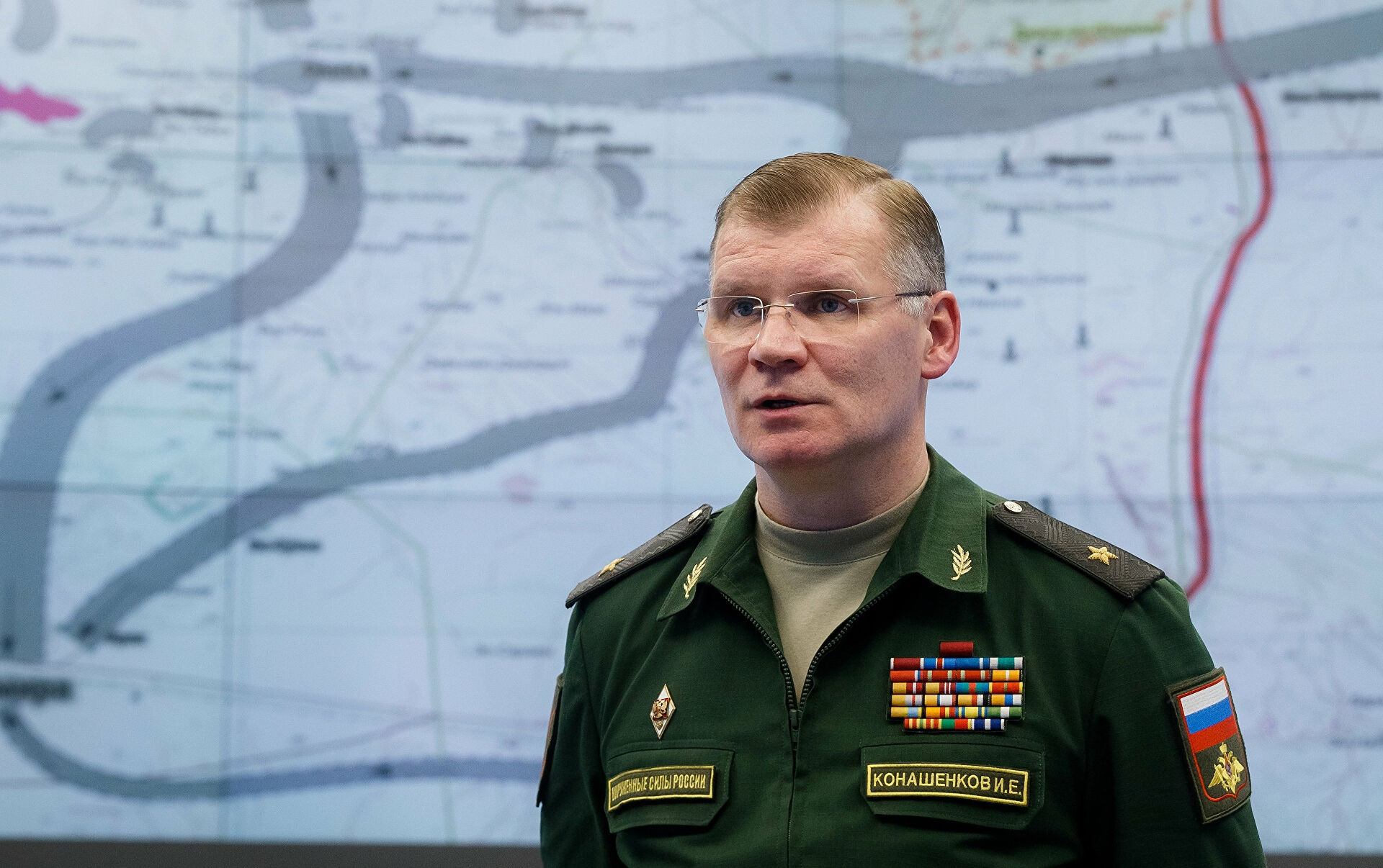 Минобороны РФ провело вечерний брифинг по ситуации на Донбассе