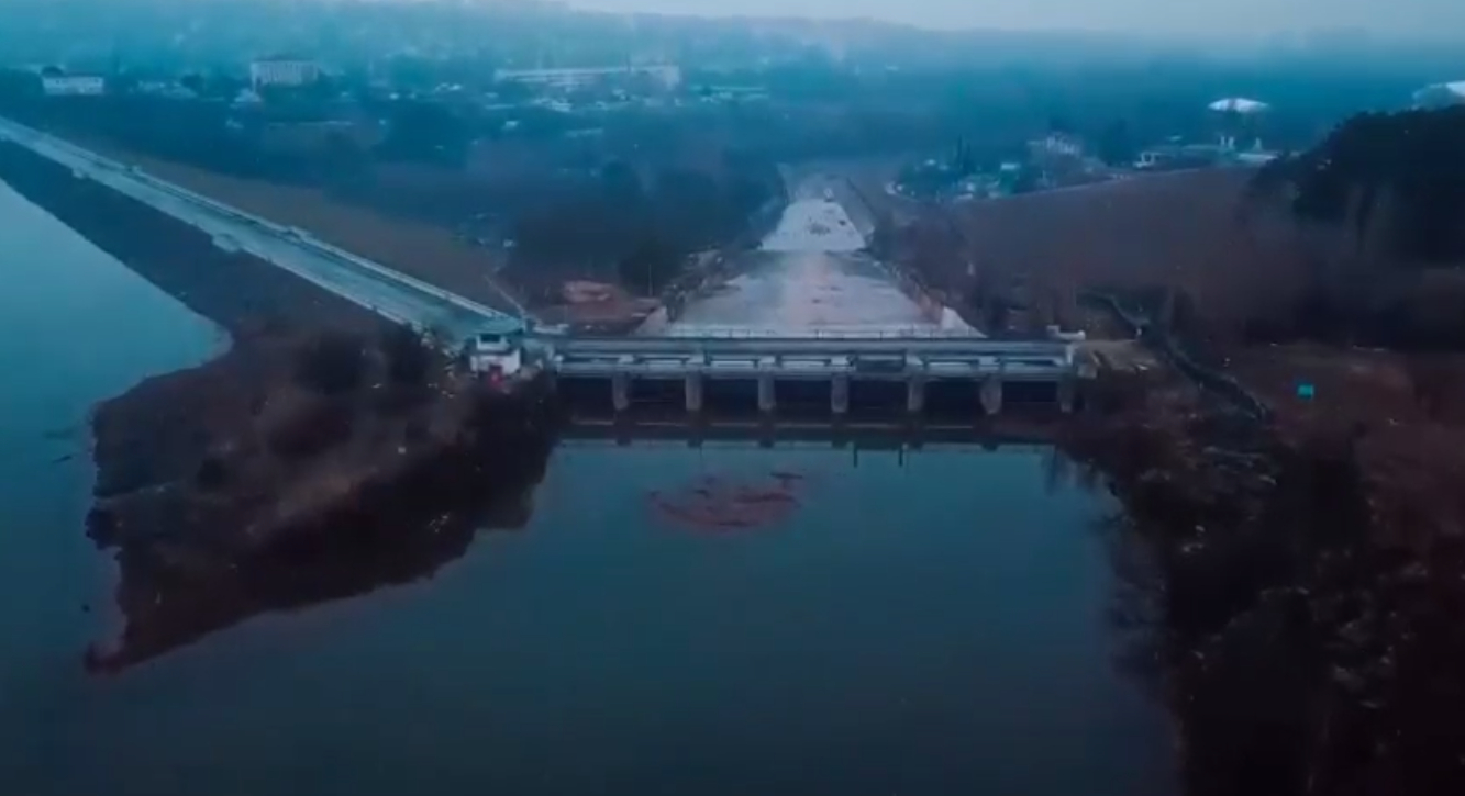 Симферопольское водохранилище постепенно заполняется водой