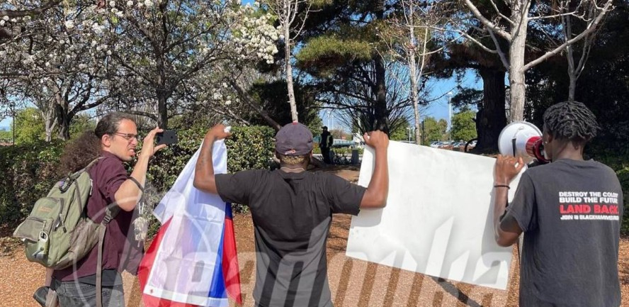 Возле главного офиса Meta* в Сан-Франциско начался митинг