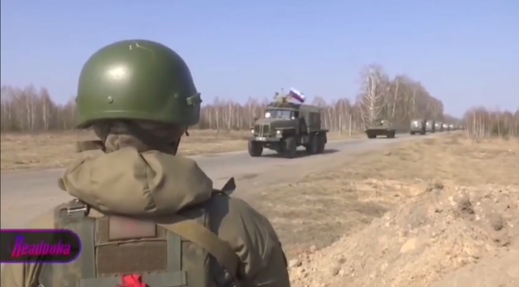 Российские военные доставили 7 тонн гуманитарной помощи в Черниговскую область