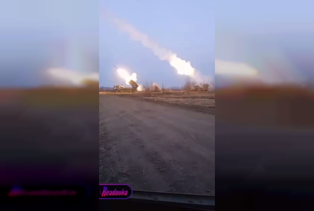 В Харьковской области сняли на видео российскую систему дистанционного минирования «Земледелие» в действии