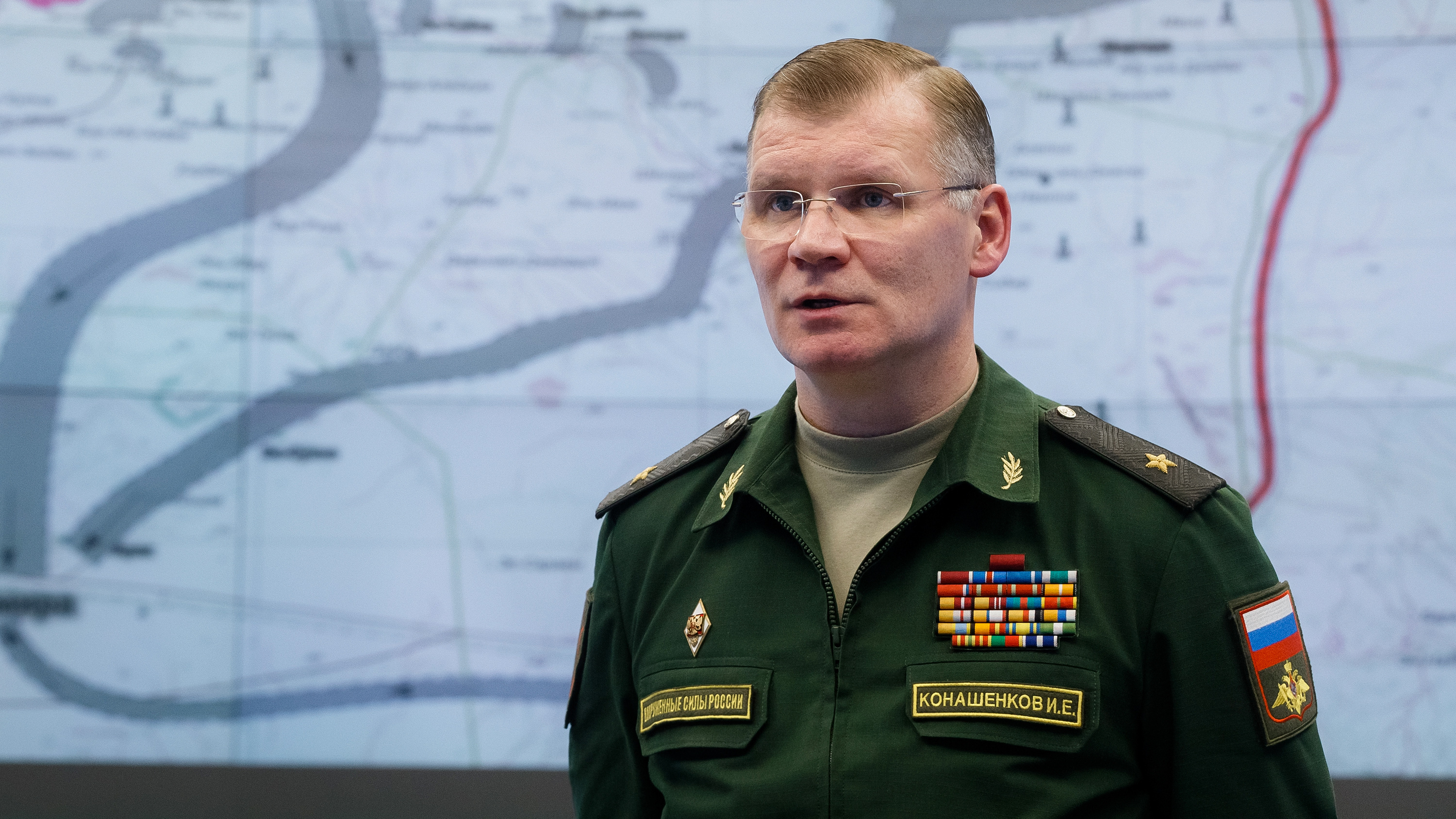 Минобороны РФ провело утренний брифинг по ситуации на Донбассе