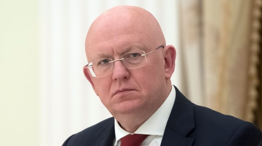 Небензя выступил на пресс-конференции в ООН
