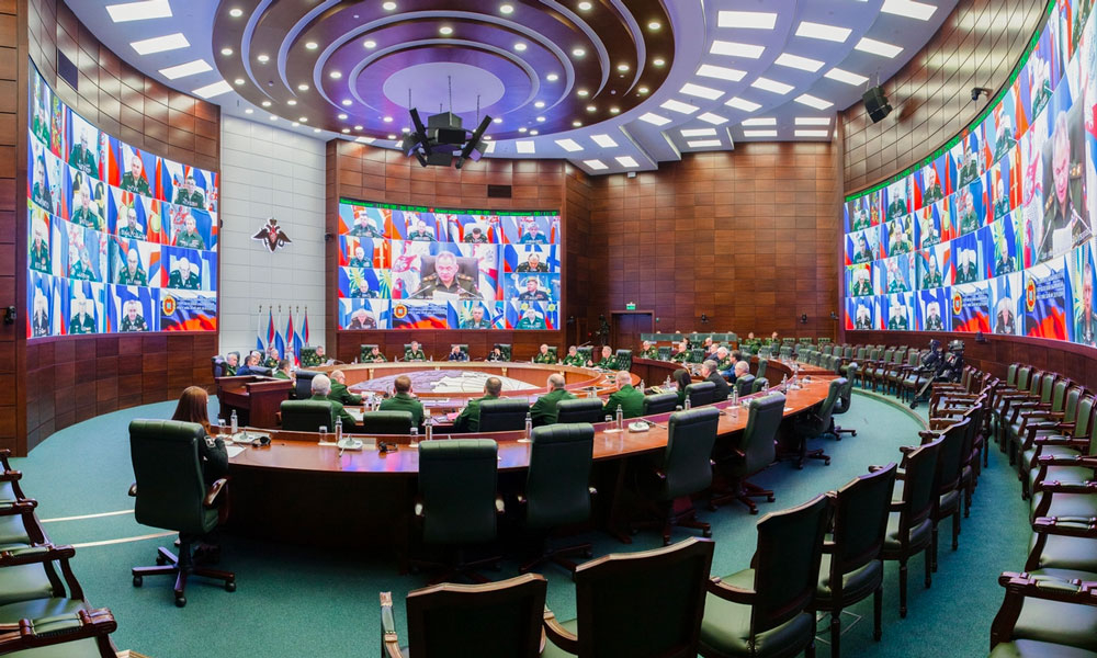 Минобороны РФ провело утренний брифинг по ситуации на Донбассе