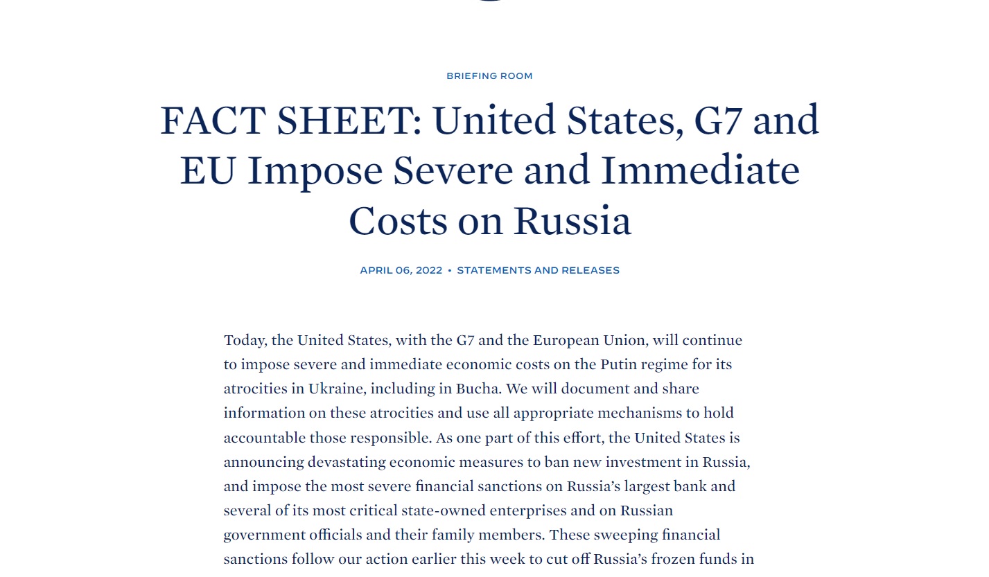 США вводят санкции против Мишустина и Медведева