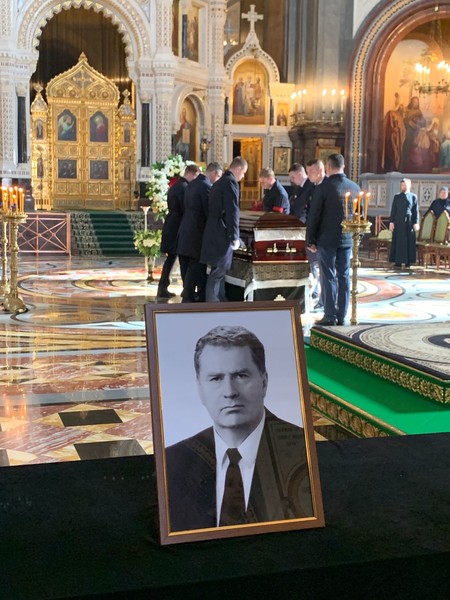 Патриарх Кирилл высказался на отпевании Владимира Жириновского