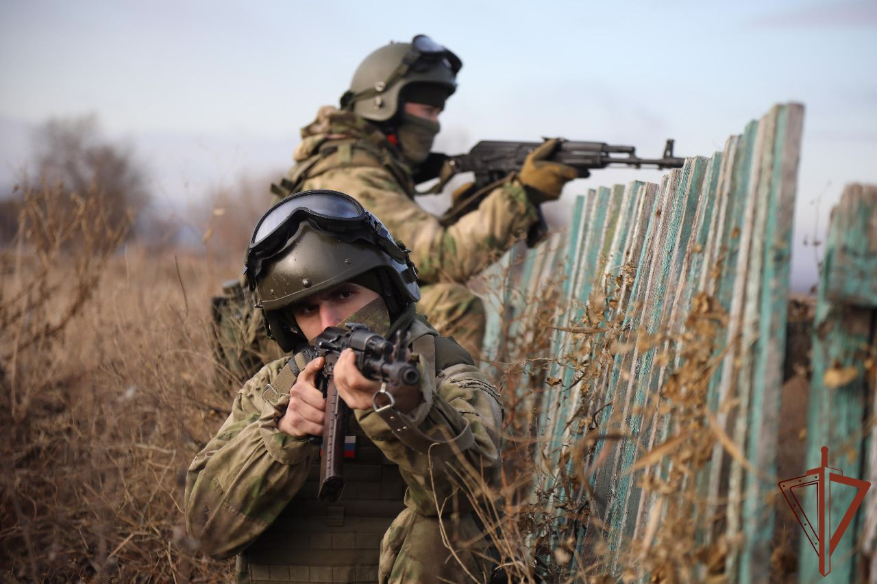 Росгвардия уничтожила артиллерийские орудия националистов в Харьковской области