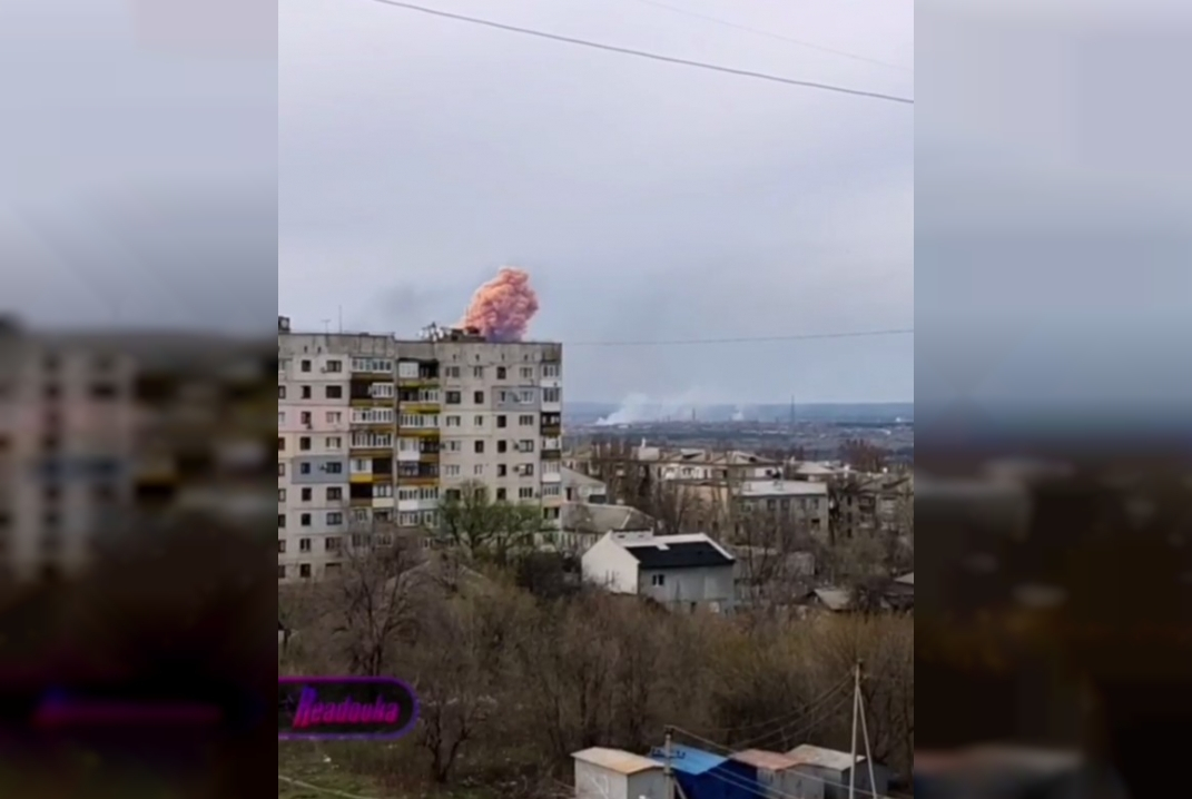 В Рубежном снова подорвали цистерну