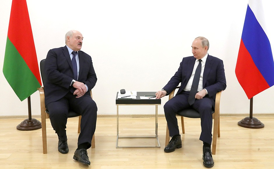 Закончились переговоры Путина и Лукашенко